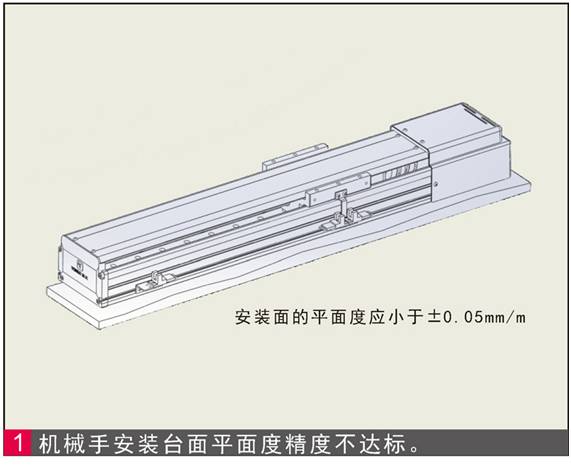 单轴、多轴机械手臂安装使用时的常见故障(问题解决处理方法)